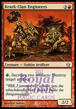 Krark-Clan Engineers 2x FOIL 5DN MTG Fifth Dawn Uncommon MINT red - Image 1