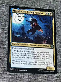 MTG U Spider-man Morbius the Living Vampire 0137 NM/M - Image 1