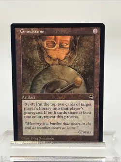 Grindstone Tempest Near Mint Never Played Mtg Magic The Gathering - Image 1
