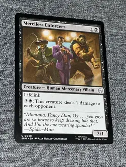 Merciless Enforcers - Non Foil - SPM - MTG - EN - NM/M - 0058 - Image 1