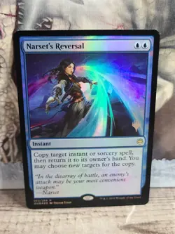 Narset's Reversal (Foil) - War of the Spark - Promo Pack - MTG LP - Image 1