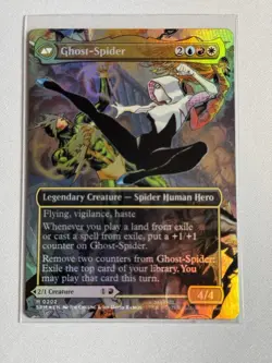 MTG: Gwen Stacy - 0202 - Borderless - Foil - Marvel's Spider-Man - Image 2