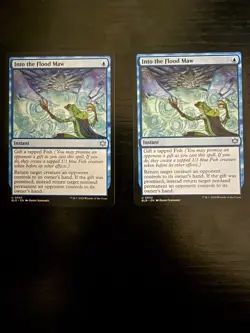 Into the Flood Maw Magic the Gathering Bloomburrow MTG Uncommon - Image 1