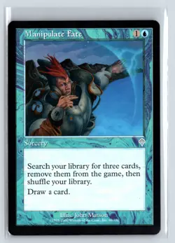 (5X) Manipulate Fate Invasion Uncommon - MTG Magic the Gathering Card - Image 1