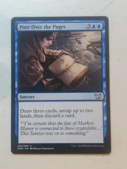 Pore Over the Pages Duel Decks: Blessed vs. Cursed Regular MTG - Image 1