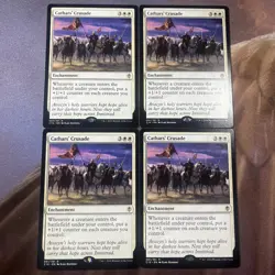 MTG / Cathar’s Crusade X 4 / Nm - Image 1
