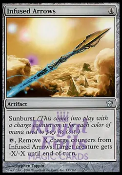 Infused Arrows 2x FOIL 5DN MTG Fifth Dawn Uncommon MINT artifact - Image 1