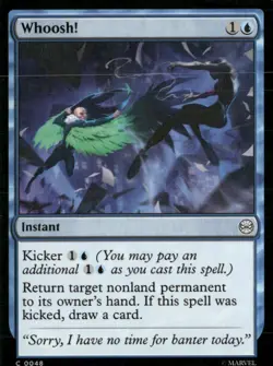 MTG Magic the Gathering Spider-Man Base Common 48 Whoosh - Image 1