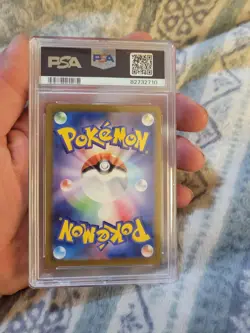 Larvitar Pokemon 203/197 Sv03: Obsidian Flames Holo Illustration Rare PSA 9 MINT - Image 2