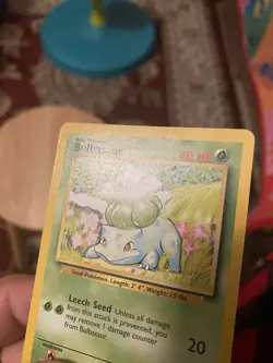 Pokemon TCG Bulbasaur Base Set 44/102 1999 MP Unlimited - Image 3