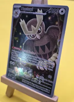 Noctowl Black Star Promo 141 - Pokemon Center Exclusive Stellar Crown - NM+ - Image 2