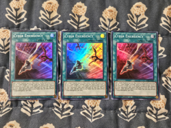 Cyber Emergency x3 - Super Rare - (GEIM) Yugioh - Image 1