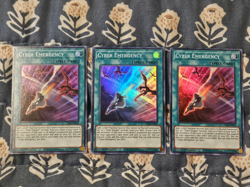 Cyber Emergency x3 - Super Rare - (GEIM) Yugioh - Image 2