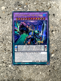 Yugioh TCG D/D/D/D Dimensional King Arc Crisis DOOD-EN035 Ultra Rare 1st Ed NM-M - Image 1