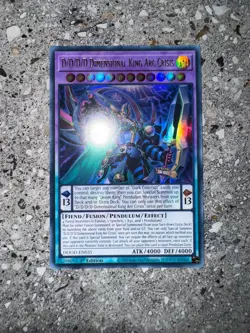 Yugioh TCG D/D/D/D Dimensional King Arc Crisis DOOD-EN035 Ultra Rare 1st Ed NM-M - Image 3