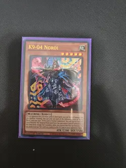 Yugioh K9 - 04 Noroi DOOD-EN025 1st Edition Ultra Rare NM - Image 1