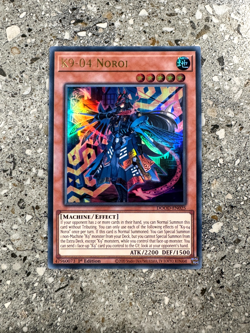 Yugioh TCG K9-04 Noroi DOOD-EN025 Ultra Rare 1st Edition NM-M - Image 1