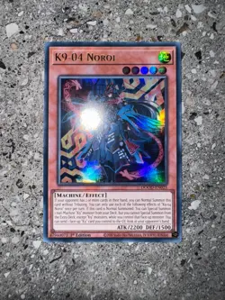 Yugioh TCG K9-04 Noroi DOOD-EN025 Ultra Rare 1st Edition NM-M - Image 3