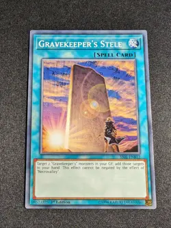 Yugioh - Gravekeeper’s Stele SS01-ENB12 1st Edition Common NM - Image 1