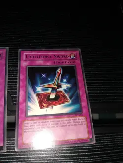 Yugioh Lightforce Sword PSV-005 Rare Unlimited X3 Light Played - Image 2