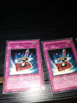Yugioh Lightforce Sword PSV-005 Rare Unlimited X3 Light Played - Image 4