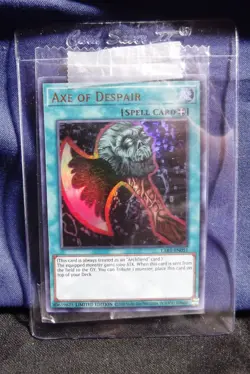 Yugioh SEALED Axe of Despair LART-EN051 Ultra Rare Limited Edition!! - MN/MN- - Image 1