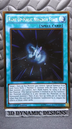| Yugioh Rank-Up-Magic Numeron Force PGL2-EN059 1st Premium Gold NM- 🔥 | - Image 1