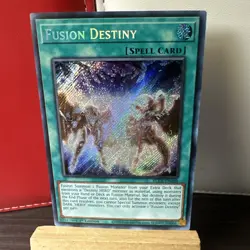 Yugioh Fusion Destiny BLCR-EN088 Secret Rare 1st Ed NM + BONUS HOLO - Image 1