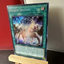 Yugioh Fusion Destiny BLCR-EN088 Secret Rare 1st Ed NM + BONUS HOLO - Image 2
