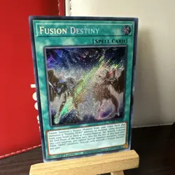 Yugioh Fusion Destiny BLCR-EN088 Secret Rare 1st Ed NM + BONUS HOLO - Image 3