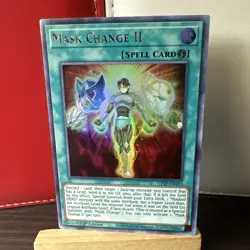 Yugioh Mask Change II GFTP-EN113 Ultra Rare 1st Edition NM + BONUS HOLO - Image 1