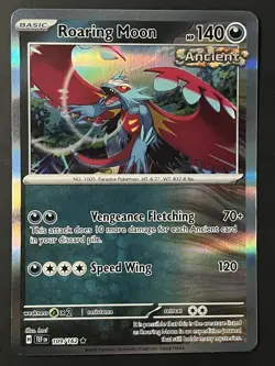 NM Roaring Moon 109/162 Holo Rare - Temporal Forces - Pokemon Card - Image 1