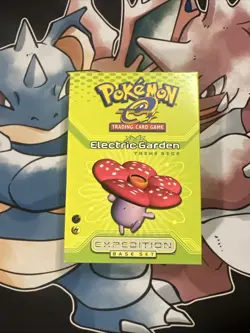 Pokemon TCG Expedition Electric Garden Theme Deck Box EMPTY BOX ONLY (No Cards) - Image 1