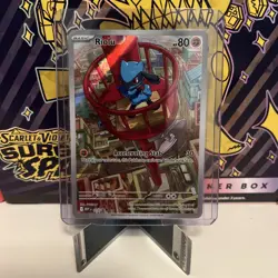 Riolu Mega Evolution ETB Pokemon Card Promo 010 - NM - Image 1