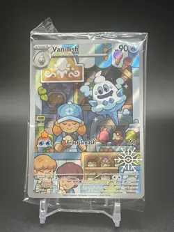 Vanillish 190/182 SEALED Pokemon Holiday Calendar 2025 Festive Stamp Promo Card - Image 1