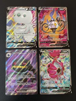 Pokemon Card LOT - Full Art Rare (4) Cards Pokemon Gift For Boys & Girls - Image 1