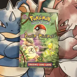 Pokemon TCG Jungle Power Reserve Theme Deck Box 1999 - EMPTY BOX ONLY (No Cards) - Image 1
