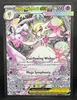 Mega Gardevoir EX 178/132 Mega Evolution Special Illustration Rare Pokemon Card - Image 1