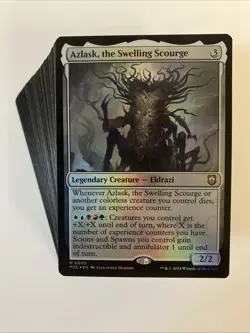 MTG Magic The Gathering WBURG Azlask Eldrazi Budget 100 Card Commander Deck - Image 1