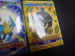 Pokemon Bandai Promo Waterproof Bathroom Menko Card x4 Kecleon Manectric et#5535 - Image 3