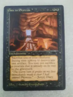 Gate to Phyrexia- Magic the gathering cards - Image 1