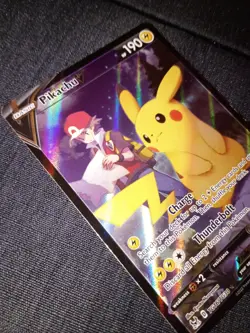 Pikachu V TG16/TG30 Swsh11 Trainer Gallery Holo Rare Pokemon Card - Image 4