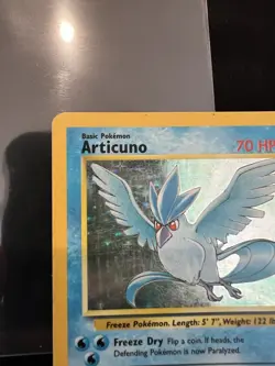 Articuno 1999 Fossil 2/62 Holo Pokemon Card Ungraded - Image 2