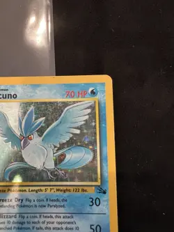 Articuno 1999 Fossil 2/62 Holo Pokemon Card Ungraded - Image 3