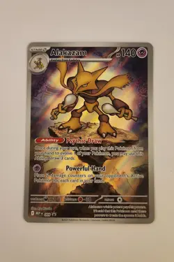 Alakazam - 009 Mega Evolution Black Star Promo Card - Image 1