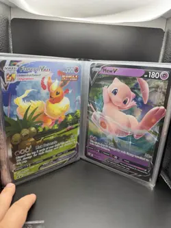 Pokemon Cards TCG JUMBO Collection Holos 34 TOTAL + Binder & Sleeves! - Image 2