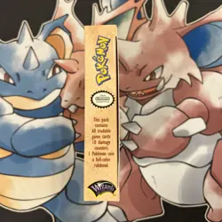 Pokemon TCG Fossil Lockdown Theme Deck Box 1999 - EMPTY BOX ONLY (No Cards) - Image 2