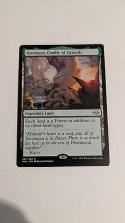 Yavimaya, Cradle of Growth Modern Horizons 2 Regular - Image 1