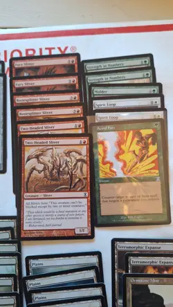 Magic The Gathering - Time Spiral Sliver Evolution + Extra Bonus Slivers NM/VLP - Image 4