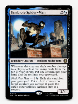 Symbiote, Spider-Man [Marvel's Spider-Man] MTG Magic NM/M 💧💀 *Ships Now!* - Image 1